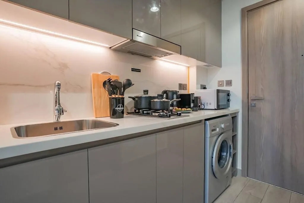 Cozy Studio With Garden Views In Nad Al Sheba Dubaj Apartmán