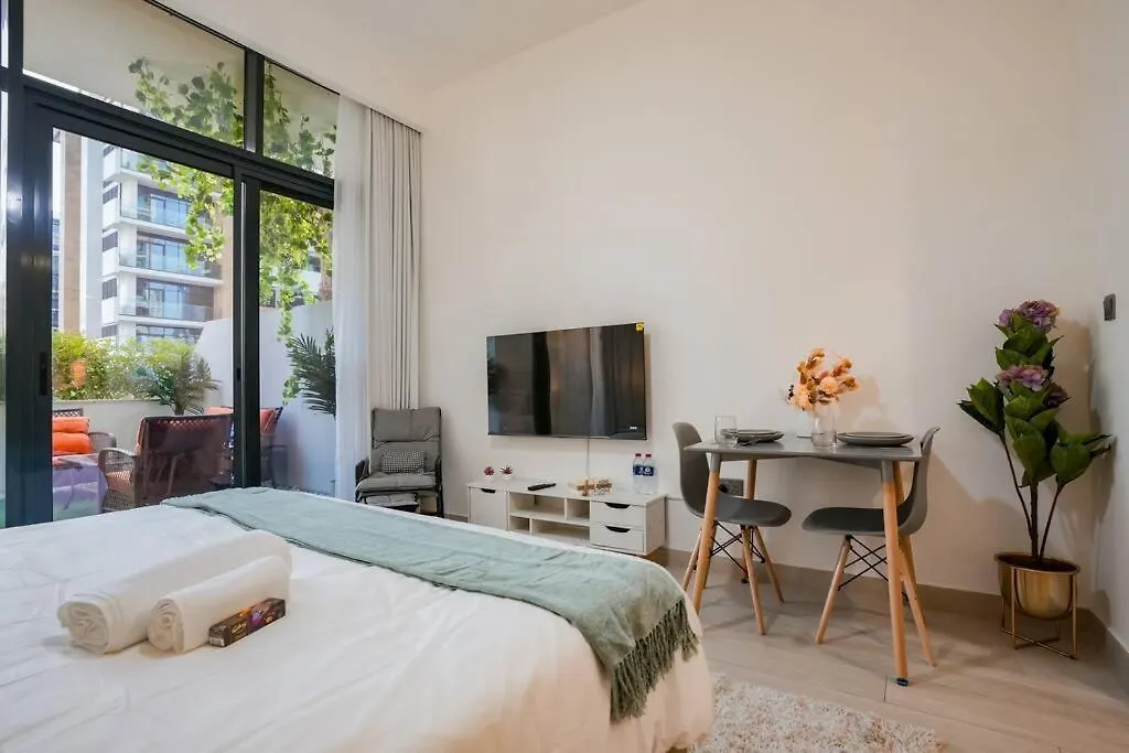 Apartmán Cozy Studio With Garden Views In Nad Al Sheba Dubaj